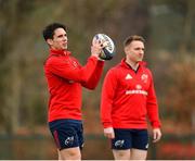 14 January 2019; Joey Carbery during Munster Rugby training at University of Limerick in Limerick. Photo by Seb Daly/Sportsfile