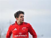 14 January 2019; Joey Carbery during Munster Rugby training at University of Limerick in Limerick. Photo by Seb Daly/Sportsfile