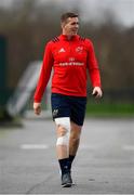 14 January 2019; Chris Farrell arrives prior to Munster Rugby training at University of Limerick in Limerick. Photo by Seb Daly/Sportsfile