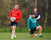 14 January 2019; Roray Scannell during Munster Rugby training at University of Limerick in Limerick. Photo by Seb Daly/Sportsfile