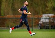 14 January 2019; Alby Mathewson during Munster Rugby training at University of Limerick in Limerick. Photo by Seb Daly/Sportsfile