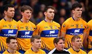 13 January 2019; Clare players pose for their team photograph before the Co-Op Superstores Munster Hurling League Final 2019 match between Clare and Tipperary at the Gaelic Grounds in Limerick. Photo by Piaras Ó Mídheach/Sportsfile