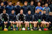 13 January 2019; Tipperary players pose for their team photograph before the Co-Op Superstores Munster Hurling League Final 2019 match between Clare and Tipperary at the Gaelic Grounds in Limerick. Photo by Piaras Ó Mídheach/Sportsfile