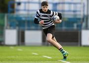 14 January 2019; Greg Fitzgerald of Cistercian College Roscrea during the Bank of Ireland Fr. Godfrey Cup Round 1 match between Catholic University School and Cistercian College Roscrea at Energia Park in Dublin. Photo by Harry Murphy/Sportsfile