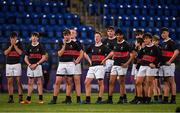 14 January 2019; The High School players wait for a conversion during the Bank of Ireland Fr. Godfrey Cup Round 1 match between The High School and Newpark Comprehensive at Energia Park in Dublin. Photo by Harry Murphy/Sportsfile