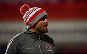 14 December 2018; Ulster scrum coach Aaron Dundon ahead of the European Rugby Champions Cup Pool 4 Round 4 match between Ulster and Scarlets at the Kingspan Stadium in Belfast. Photo by Ramsey Cardy/Sportsfile