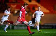 7 December 2018; Rhys Patchell of Scarlets during the European Rugby Champions Cup Pool 4 Round 3 match between Scarlets and Ulster at Parc Y Scarlets in Llanelli, Wales. Photo by Ramsey Cardy/Sportsfile