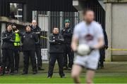 6 January 2019; Kildare manager Cian O'Neill during the Bord na Móna O'Byrne Cup Round 3 match between Westmeath and Kildare at the Downs GAA Club in Westmeath. Photo by Piaras Ó Mídheach/Sportsfile