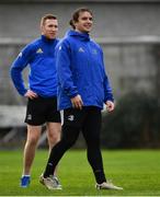 15 January 2019; James Lowe, right, and Rory O'Loughlin during Leinster Rugby squad training at Rosemount in UCD, Dublin. Photo by Ramsey Cardy/Sportsfile