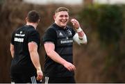 15 January 2019; Tadhg Furlong during Leinster Rugby squad training at Rosemount in UCD, Dublin. Photo by Ramsey Cardy/Sportsfile
