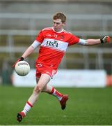 13 January 2019; Christopher Bradley of Derry during the Bank of Ireland Dr McKenna Cup semi-final match between Tyrone and Derry at the Athletic Grounds in Armagh. Photo by Sam Barnes/Sportsfile