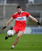13 January 2019; Ciaran McFaul of Derry during the Bank of Ireland Dr McKenna Cup semi-final match between Tyrone and Derry at the Athletic Grounds in Armagh. Photo by Sam Barnes/Sportsfile