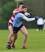 17 January 2019; Evan O'Carroll of UCD in action against Aidan Browne of CIT during the Electric Ireland Sigerson Cup Round 1 match between University College Dublin and Cork Institute of Technology at UCD in Dublin. Photo by Matt Browne/Sportsfile