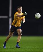18 January 2019; Tom Fox of DCU Dóchas Éireann during the Electric Ireland Sigerson Cup Round 1 match between DCU Dóchas Éireann and IT Carlow at Dublin City University Sportsgrounds in Dublin. Photo by Harry Murphy/Sportsfile