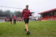 19 January 2019; Jordi Murphy of Ulster ahead of the Heineken Champions Cup Pool 4 Round 6 match between Leicester Tigers and Ulster at Welford Road in Leicester, England. Photo by Ramsey Cardy/Sportsfile