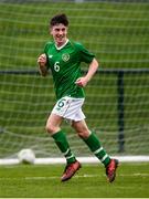 19 January 2019; Colin Conroy of Republic of Ireland celebrates after scoring his side's second goal during the U16 International Friendly match between Republic of Ireland and Australia at the FAI National Training Centre in Abbotstown, Dublin. Photo by Stephen McCarthy/Sportsfile
