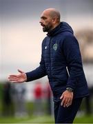 19 January 2019; Republic of Ireland manager Paul Osam during the U16 International Friendly match between Republic of Ireland and Australia at the FAI National Training Centre in Abbotstown, Dublin. Photo by Stephen McCarthy/Sportsfile