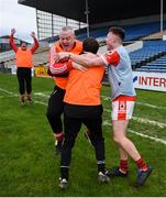19 January 2019; Charleville manager Ben O'Connor and his backroom staff celebrate following the AIB GAA Hurling All-Ireland Intermediate Championship semi-final match between Graigue-Ballycallan and Charleville at Semple Stadium in Tipperary. Photo by David Fitzgerald/Sportsfile