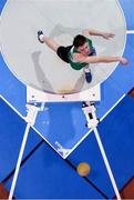19 January 2019; Brian Lynch of Old Abbey AC, Co. Cork, competing in the Junior Men Shot Put event, during the Irish Life Health Indoor Combined Events All Ages at AIT International Arena in Athlone, Co.Westmeath. Photo by Sam Barnes/Sportsfile