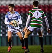 19 January 2019; Dan Lancaster of Yorkshire Carnegie during the Under 18 league fixture between Leicester Academy and Yorkshire Carnegie at Welford Road in Leicester, England. Photo by Ramsey Cardy/Sportsfile