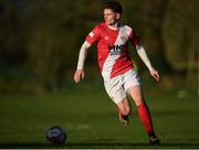 19 January 2019; Dean Clarke of St Patrick's Athletic during a pre-season friendly match between St. Patrick’s Athletic and Cobh Ramblers at Ballyoulster United in Kildare. Photo by Harry Murphy/Sportsfile