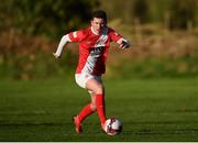 19 January 2019; James Doona of St Patrick's Athletic during a pre-season friendly match between St. Patrick’s Athletic and Cobh Ramblers at Ballyoulster United in Kildare. Photo by Harry Murphy/Sportsfile