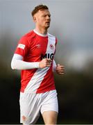19 January 2019; Gary Shaw of St Patrick's Athletic during a pre-season friendly match between St. Patrick’s Athletic and Cobh Ramblers at Ballyoulster United in Kildare. Photo by Harry Murphy/Sportsfile