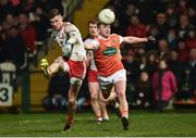 19 January 2019; Declan McClure of Tyrone in action against Ryan McShane of Armagh during the Bank of Ireland Dr McKenna Cup Final match between Armagh and Tyrone at the Athletic Grounds in Armagh. Photo by Oliver McVeigh/Sportsfile