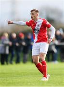 19 January 2019; Jamie Lennon of St Patrick's Athletic during a pre-season friendly match between St. Patrick’s Athletic and Cobh Ramblers at Ballyoulster United in Kildare. Photo by Harry Murphy/Sportsfile