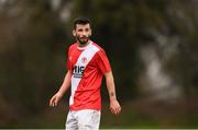 19 January 2019; Alex Popovici of St Patrick's Athletic during a pre-season friendly match between St. Patrick’s Athletic and Cobh Ramblers at Ballyoulster United in Kildare. Photo by Harry Murphy/Sportsfile