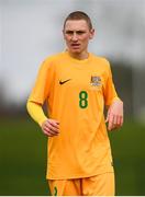 19 January 2019; Adam Farkas of Australia during the U16 International Friendly match between Republic of Ireland and Australia at the FAI National Training Centre in Abbotstown, Dublin. Photo by Stephen McCarthy/Sportsfile