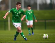 19 January 2019; Gavin O'Brien of Republic of Ireland during the U16 International Friendly match between Republic of Ireland and Australia at the FAI National Training Centre in Abbotstown, Dublin. Photo by Stephen McCarthy/Sportsfile