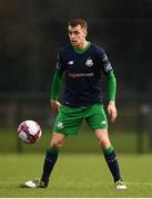 19 January 2019; Sean Kavanagh of Shamrock Rovers during a pre-season friendly match between Shamrock Rovers and Bray Wanderers at the Roadstone Sports and Social Club in Dublin. Photo by Harry Murphy/Sportsfile