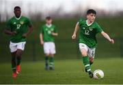 19 January 2019; Andrew Moran of Republic of Ireland during the U16 International Friendly match between Republic of Ireland and Australia at the FAI National Training Centre in Abbotstown, Dublin. Photo by Stephen McCarthy/Sportsfile