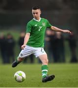19 January 2019; Jamie Doyle of Republic of Ireland during the U16 International Friendly match between Republic of Ireland and Australia at the FAI National Training Centre in Abbotstown, Dublin. Photo by Stephen McCarthy/Sportsfile