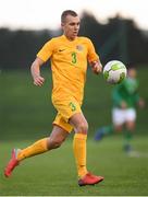 19 January 2019; Jarred McKinley of Australia during the U16 International Friendly match between Republic of Ireland and Australia at the FAI National Training Centre in Abbotstown, Dublin. Photo by Stephen McCarthy/Sportsfile