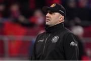 19 January 2019; Exeter Chiefs team manager Tony Hunter prior to the Heineken Champions Cup Pool 2 Round 6 match between Munster and Exeter Chiefs at Thomond Park in Limerick. Photo by Brendan Moran/Sportsfile