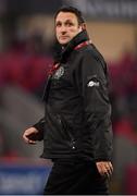 19 January 2019; Exeter Chiefs head coach Ali Hepher prior to the Heineken Champions Cup Pool 2 Round 6 match between Munster and Exeter Chiefs at Thomond Park in Limerick. Photo by Brendan Moran/Sportsfile