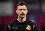 19 January 2019; Nic White of Exeter Chiefs prior to the Heineken Champions Cup Pool 2 Round 6 match between Munster and Exeter Chiefs at Thomond Park in Limerick. Photo by Brendan Moran/Sportsfile