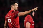 19 January 2019; Conor Murray of Munster during the Heineken Champions Cup Pool 2 Round 6 match between Munster and Exeter Chiefs at Thomond Park in Limerick. Photo by Brendan Moran/Sportsfile