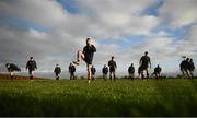 20 January 2019; Co Carlow RFC players warm up prior to the Bank of Ireland Provincial Towns Cup Round 1 match between Carlow RFC and Kilkenny RFC at Carlow RFC in Oakpark, Carlow. Photo by David Fitzgerald/Sportsfile