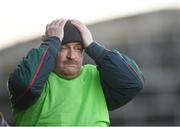 20 January 2019; Kilcummin manager Willie Maher during the AIB GAA Football All-Ireland Intermediate Championship semi-final match between Two Mile House and Kilcummin at the Gaelic Grounds in Limerick. Photo by Eóin Noonan/Sportsfile