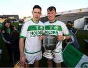 28 October 2018; Richie Reid, left, and Conor Walsh of Ballyhale Shamrocks following the Kilkenny County Senior Club Hurling Championship Final between Bennettsbridge and Ballyhale Shamrocks at Nowlan Park in Kilkenny. Photo by Stephen McCarthy/Sportsfile