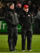 19 January 2019; Tyrone Manager Mickey Harte, right, along with Gavin Devlin assistant manager during the Bank of Ireland Dr McKenna Cup Final match between Armagh and Tyrone at the Athletic Grounds in Armagh. Photo by Oliver McVeigh/Sportsfile