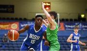 21 January 2019; Tony Ezeonu of St Joseph's Bish, Galway in action against Peter Kennelly of Calasanctius College during the Subway All-Ireland Schools Cup U16 A Boys Final match between Calasantius College and St Joseph's Bish Galway at the National Basketball Arena in Tallaght, Dublin. Photo by David Fitzgerald/Sportsfile