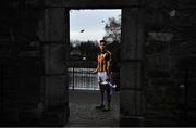 21 January 2019; Defending Allianz Hurling League Division 1 champions Kilkenny have a special incentive to win this year’s competition, where another success would see them join Tipperary at the top of the honours’ list. Half of Kilkenny’s honours have been won since 2002, including a treble in 2012-13-14 and doubles in 2002-03 and 2005-06. Brian Cody’s men begin their title defence at home to Cork, who were last crowned Allianz Hurling League champions in 1998. This will be the 27th year of Allianz’ partnership with the GAA through their sponsorship of the Allianz Leagues, making it one of the longest sponsorships in Irish sport. It’s a very concentrated programme this year, running between next weekend and March 24, when the Division 1 final will be played. In attendance at the launch is Paddy Deegan of Kilkenny with the Allianz Hurling League Division 1 trophy. Photo by Brendan Moran/Sportsfile