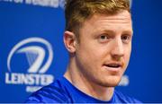 21 January 2019; James Tracy during a Leinster Rugby press conference at Leinster Rugby Headquarters in UCD, Dublin. Photo by Ramsey Cardy/Sportsfile