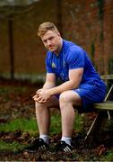 21 January 2019; James Tracy poses for a portrait ahead of a Leinster Rugby press conference at Leinster Rugby Headquarters in UCD, Dublin. Photo by Ramsey Cardy/Sportsfile