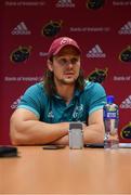 21 January 2019; Arno Botha during a Munster Rugby press conference at University of Limerick in Limerick. Photo by Piaras Ó Mídheach/Sportsfile