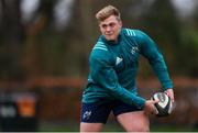 21 January 2019; Keynan Knox during Munster Rugby squad training at the University of Limerick in Limerick. Photo by Piaras Ó Mídheach/Sportsfile